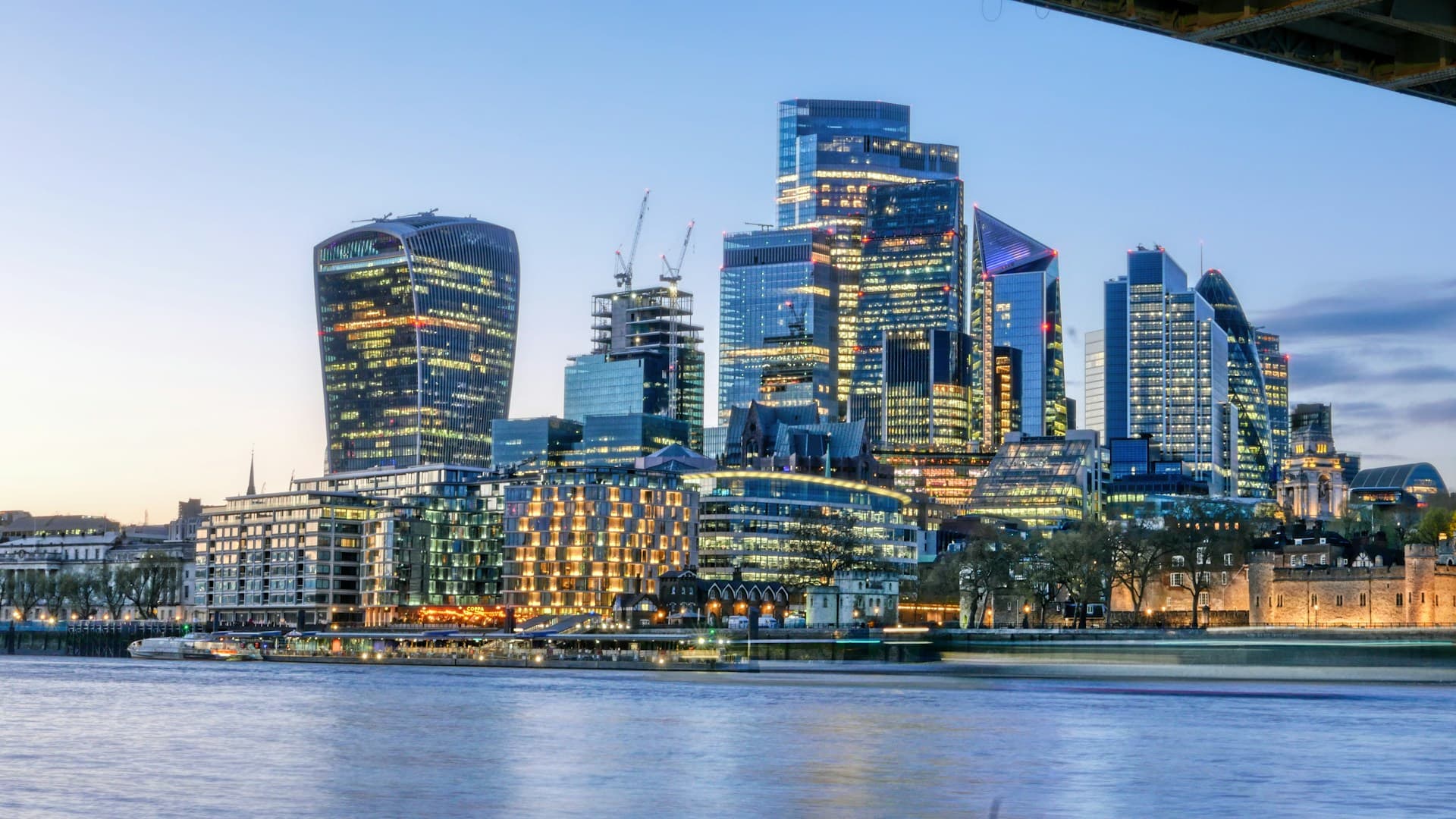 London skyline