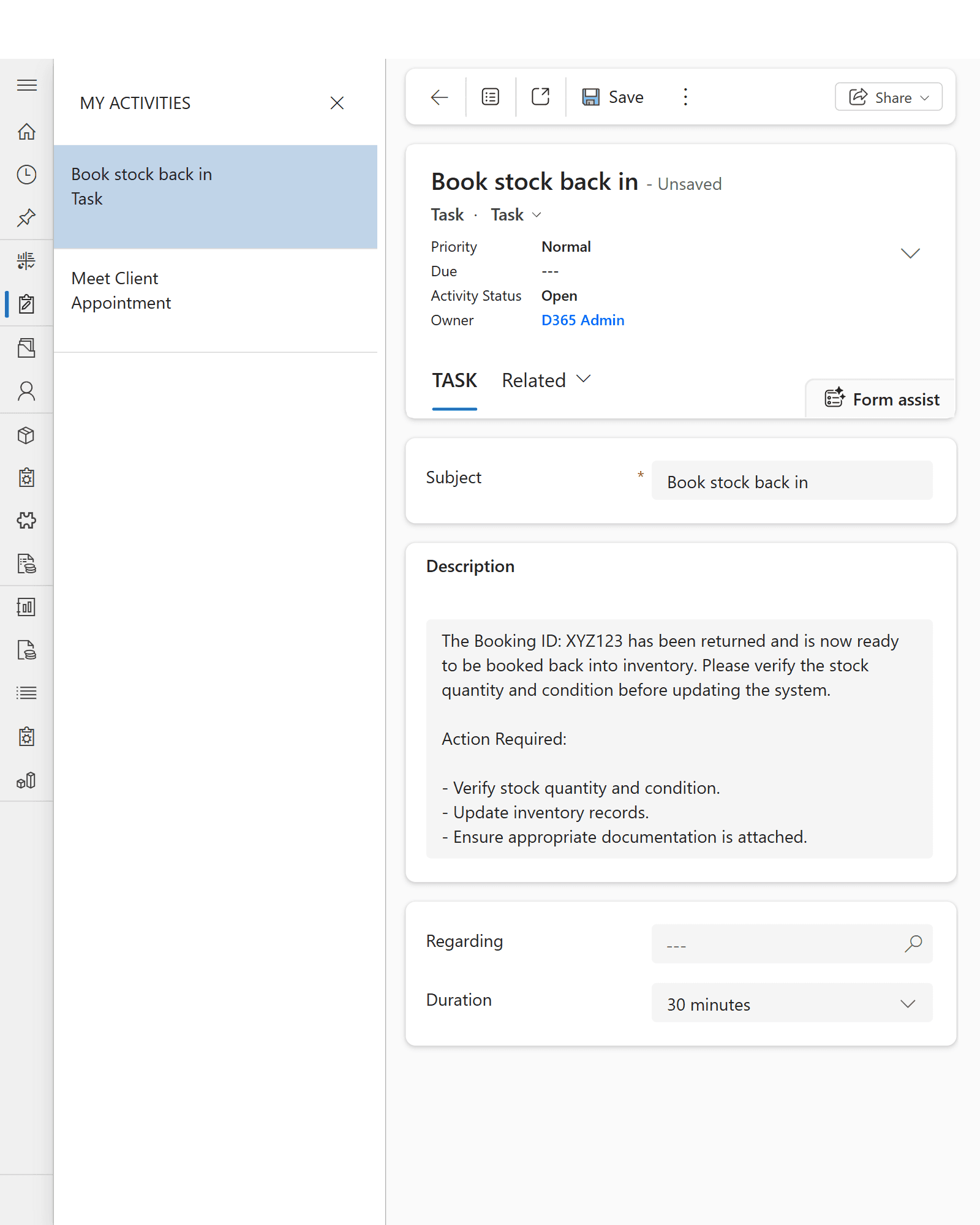 Primary project showcase