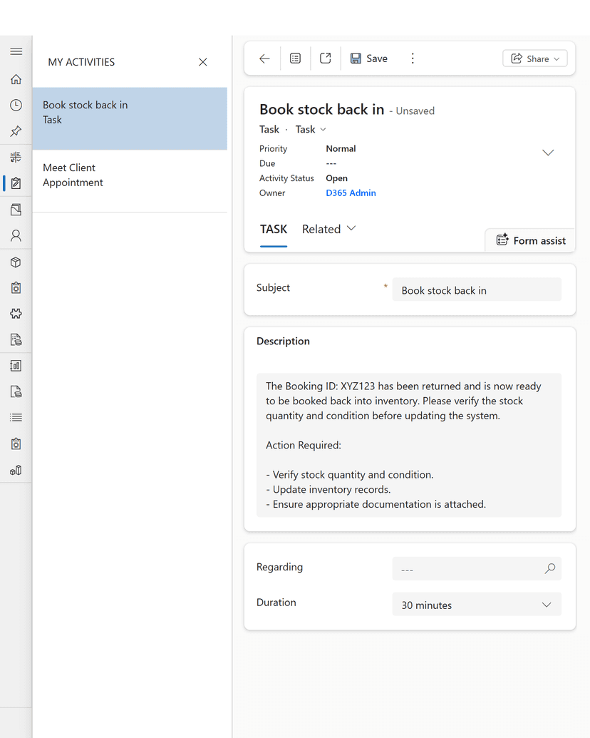 Primary project showcase